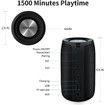 Bluetooth Speaker, Portable Speaker,1500 Mins Playtime Wireless Speaker for Home,Party,Gifts(Black)
