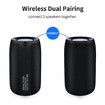 Bluetooth Speaker, Portable Speaker,1500 Mins Playtime Wireless Speaker for Home,Party,Gifts(Black)