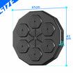 Smart Punching Boxing Pad Electronic Music Machine Home Training Wall Target Equipment Bluetooth Glove USB Charging