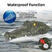 Remote Control Boat, Electric RC Alligator Boat 2.4G High-Speed Simulation Crocodile Head Water Toys Waterproof Prank Toy for Pools and Lakes