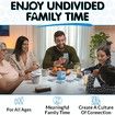 200 Family Conversation Cards, Connect with Your Family,Let Kids Express Themselves, Great for Dinner Table & Road Trips