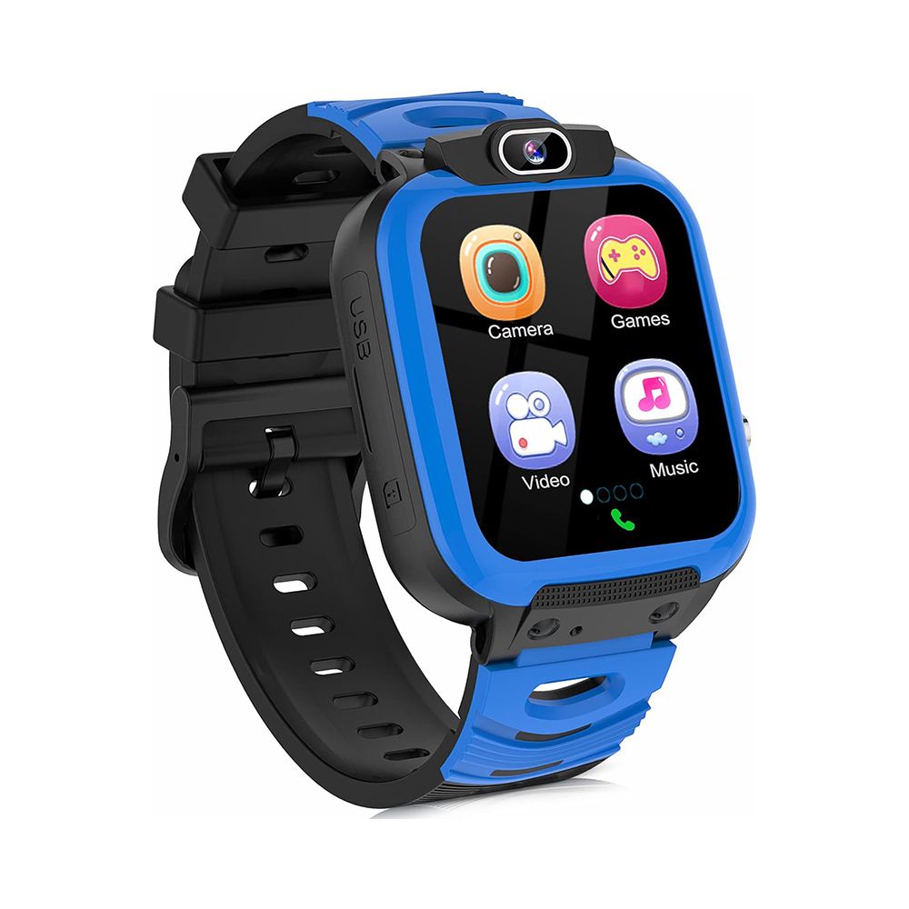 Kids Smart Watch for Boys Girls, Cell Phone Watch for 3 to 14 Years Kids Students (Blue)
