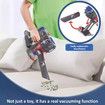 Toy Vacuum Cleaner Set for Kids 3-in-1 Cordless Play Vacuum That Really Works Interactive Toy for Children