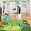 Golf Chipping Game Mat, Indoor Outdoor Golf Games for Adults with Chipping Mat, 16 Sticky Balls, Golf Game for Home Office Backyard Rear