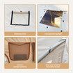 5 Man Large Inflatable Camping Tent Instant Pop Up Air Backpacking Sun Shade Family Shelter Outdoor Hiking Waterproof