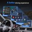 CarPlay Wireless Adapter iPhone Wired to Wireless OEM Cars 8S Plug Play No Lag Convert Wired to Wireless