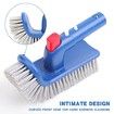 Pool Brush Head for Cleaning Pool Walls,Steps & Corners,Rotatable Hand Scrub Brushes Swimming Pool,Spa, Bathroom, Hot Tub, Kitchen Pole NOT include