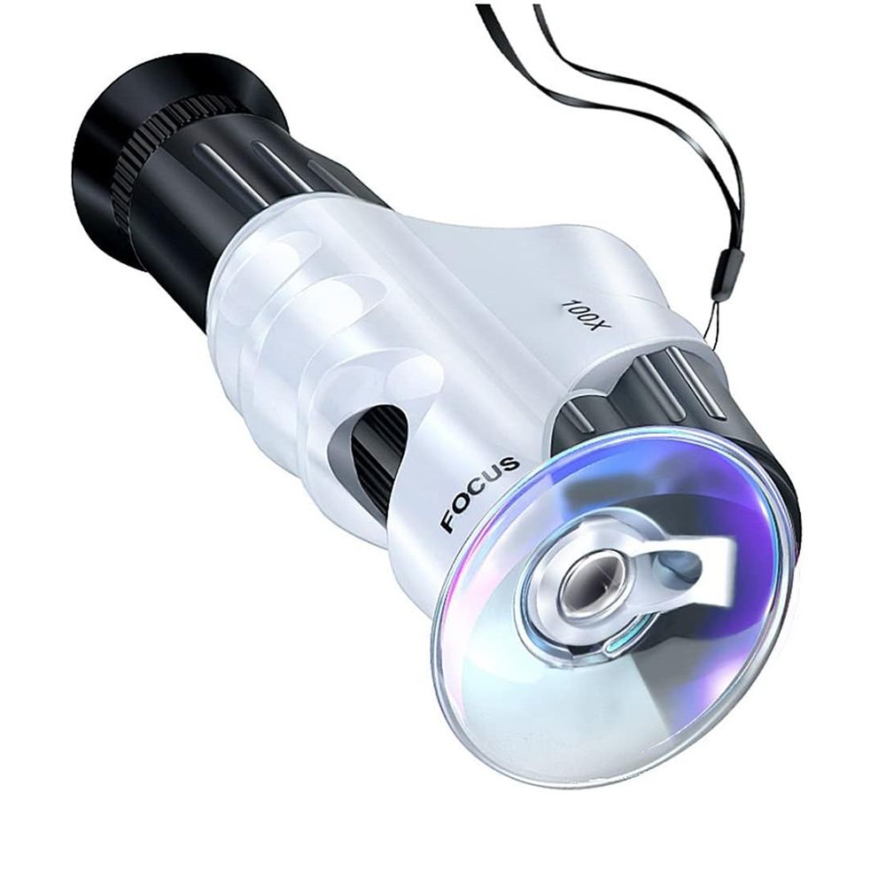 Microscope Kit 100X Mobile Phone Microscope with Mobile Phone Clip ...