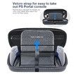 Carry Case Compatible with PS5 Portal Remote Player,Protector Hard Shell Travel Case with Waterproof and Shockproof for Playstation Portal-Black