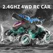 Remote Control Car 2.4GHz All Terrain Electric Light Sound Indoor Outdoor RC Toys Gifts Kids Age 6+ Off Road Vehicle