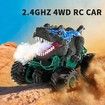 Remote Control Car 2.4GHz All Terrain Electric Light Sound Indoor Outdoor RC Toys Gifts Kids Age 6+ Off Road Vehicle