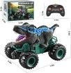 Remote Control Car 2.4GHz All Terrain Electric Light Sound Indoor Outdoor RC Toys Gifts Kids Age 6+ Off Road Vehicle