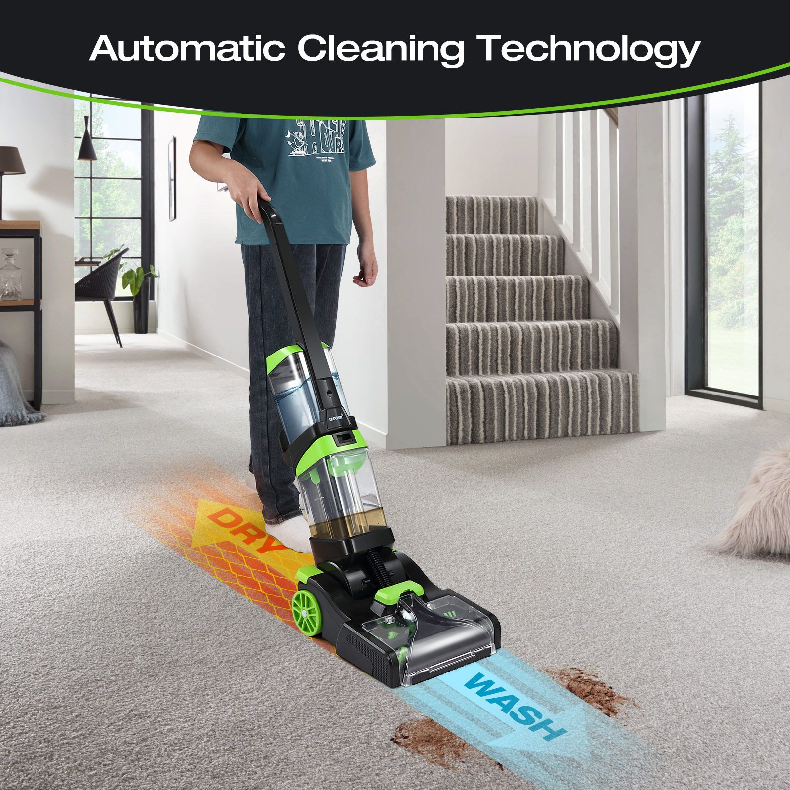 Carpet Cleaner Rug Professional Portable Deep Vacuum Cleaning Machine ...