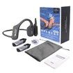 Bone Conduction Headphones, Open Ear Headphones Bluetooth 5.1 with Mic with Built in 8G Memory for Running,Cycling Black