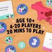 Herd Mentality Board Game: The Udderly Hilarious Family Game, Fun for The Whole Family Age10+ for 4 to 20 Players