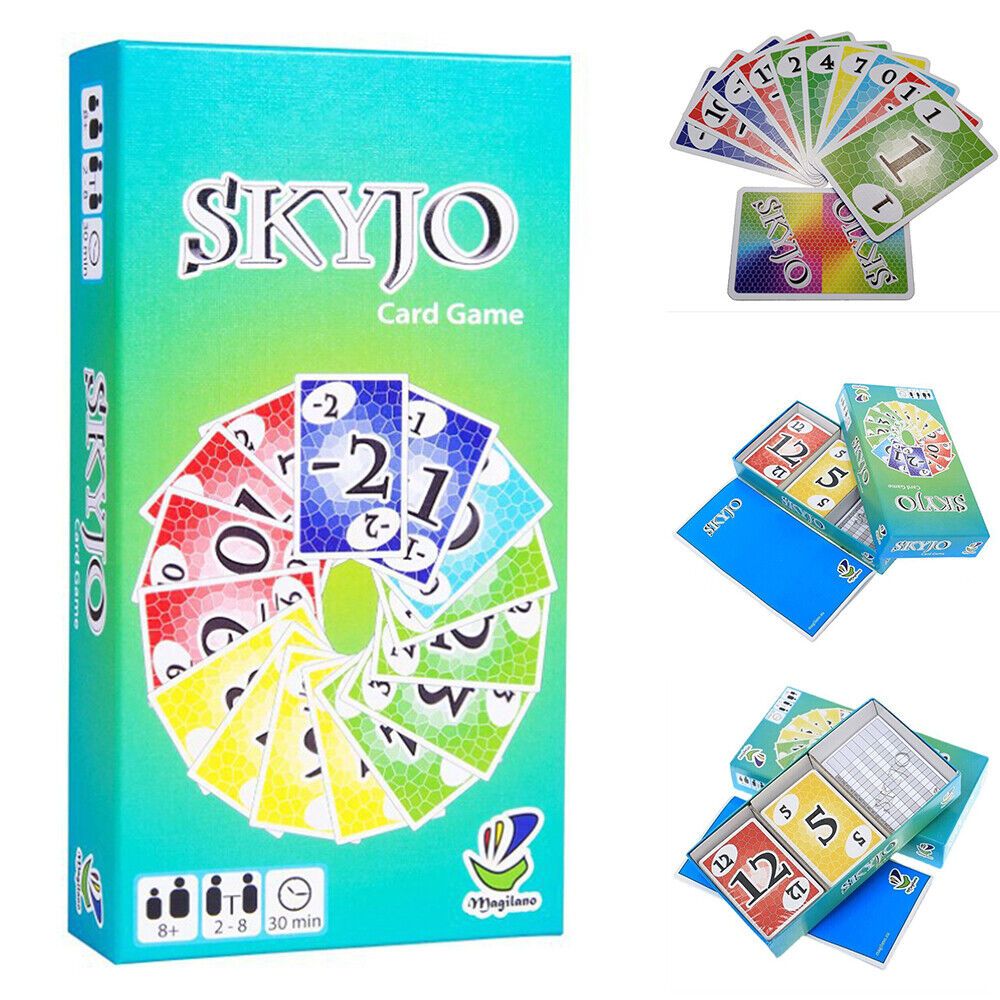 SKYJO The Entertaining CardS Game Board Game Family Party Games