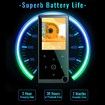 80GB Bluetooth MP3 Music Player with FM Radio E-Book HD Speaker and Alarm Clock Portable Player with Earphones for Sports