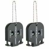 Pack of 2 Mini Golf Score Shot Stroke Counter Clicker Keychain for Golf Game Scorekeeper Outdoor Sport Scoreboard