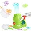 Kids Games Outdoor Toys,Elephant Butterfly Catching Game - Stomp Flying Disc Outside Toy Summer Games Backyard Activities Toddler Birthday Gift Ages 3+ (Green)