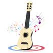 Educational 6 String Toy Guitar for Kids 17-Inch Musical Instrument for Toddler Development Cute Rhyme Guitar for Babies