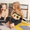 Educational 6 String Toy Guitar for Kids 17-Inch Musical Instrument for Toddler Development Cute Rhyme Guitar for Babies