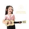 Educational 6 String Toy Guitar for Kids 17-Inch Musical Instrument for Toddler Development Cute Rhyme Guitar for Babies