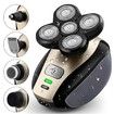 Rechargeable Shaver Head Razor Cordless Electric Hair Grooming Waterproof Rotary Blades Clippers Nose Trimmer Brush Massager Men Wet Dry Portable