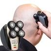 Rechargeable Shaver Head Razor Cordless Electric Hair Grooming Waterproof Rotary Blades Clippers Nose Trimmer Brush Massager Men Wet Dry Portable