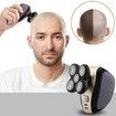 Rechargeable Shaver Head Razor Cordless Electric Hair Grooming Waterproof Rotary Blades Clippers Nose Trimmer Brush Massager Men Wet Dry Portable