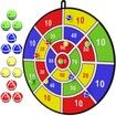 29Inch Large Dart Board for Kids,Kids Dart Board with Sticky Balls,Boys Toys,Indoor/Sport Outdoor Fun Party Play Game Toys,Birthday Gifts for Age3+
