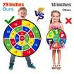 29Inch Large Dart Board for Kids,Kids Dart Board with Sticky Balls,Boys Toys,Indoor/Sport Outdoor Fun Party Play Game Toys,Birthday Gifts for Age3+
