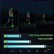 LED Armband Rechargeable for Running Walking at Night,Running Lights for Runners,Running Lights,High Visibility Reflective Running Gear Adjustable Light Up Bands (Green,2 Pack)