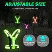 Running Vest Reflective LED Rechargeable Night Safety Gear High Visibility Adjustable Lights Armband Walkers Runners Men Women