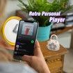 Cute Bluetooth Speaker Mini Portable Speaker with Mighty Sound Retro for Room Desk Decoration Ideal Gift-Purple