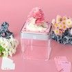 Desk Calendar With Lights 2024 DIY Calendar 3D Memo Pad Paper Art Sakura Tree Calendar for Teacher,Monthly Calendar Gift Desktop Decoration (Pink)
