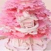 Desk Calendar With Lights 2024 DIY Calendar 3D Memo Pad Paper Art Sakura Tree Calendar for Teacher,Monthly Calendar Gift Desktop Decoration (Pink)