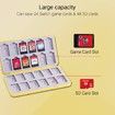 Pika - 24 Switch Game Card Case for Nintendo Switch Lite，OLED, Cute 24 Game Holder Cartridge Case for Game Cards and SD Cards, Kawaii Storage Box