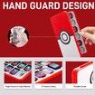 Poke Ball - Game Card Case for Nintendo Switch/Lite/OLED, Game Cartridge Holder with 24 Game Card Slots and 24 Micro SD Card Slots, Magnetic Buckle