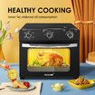 Maxkon Large Air Fryer Oven Big Air Cooker Toaster Electric Oil Free 28L 1600W Dual Cook Function Kitchen Appliance