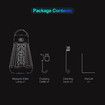 Mosquito Killer Lamp Bug Fly Zapper Repellent Insect Mozzie Deterrent Catcher Trap LED Light Rechargeable Battery Electric Portable Waterproof USB