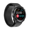 Newest Smart Watch Heart Rate Blood Sugar Blood Pressure Uric Acid Blood Lipid Body Temperature Monitoring Remote Care Sports Watch Color Black