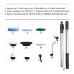 Electric Spin Scrubber, USB Rechargeable Cleaning Brush with 7 Replaceable Brush Heads for Cleaning Tile, Window, Floor, Tub, Car
