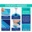 Shower Foot Scrubber with Pumice Stone, Foot Clean, Smooth, Exfoliate and Massager