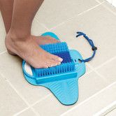 Foot Scrubber Shower Pumice Stone Exfoliate Smooth Massager Clean Dead Skin Callus Remover Non Slip Bath Mat Relaxing Spa Care