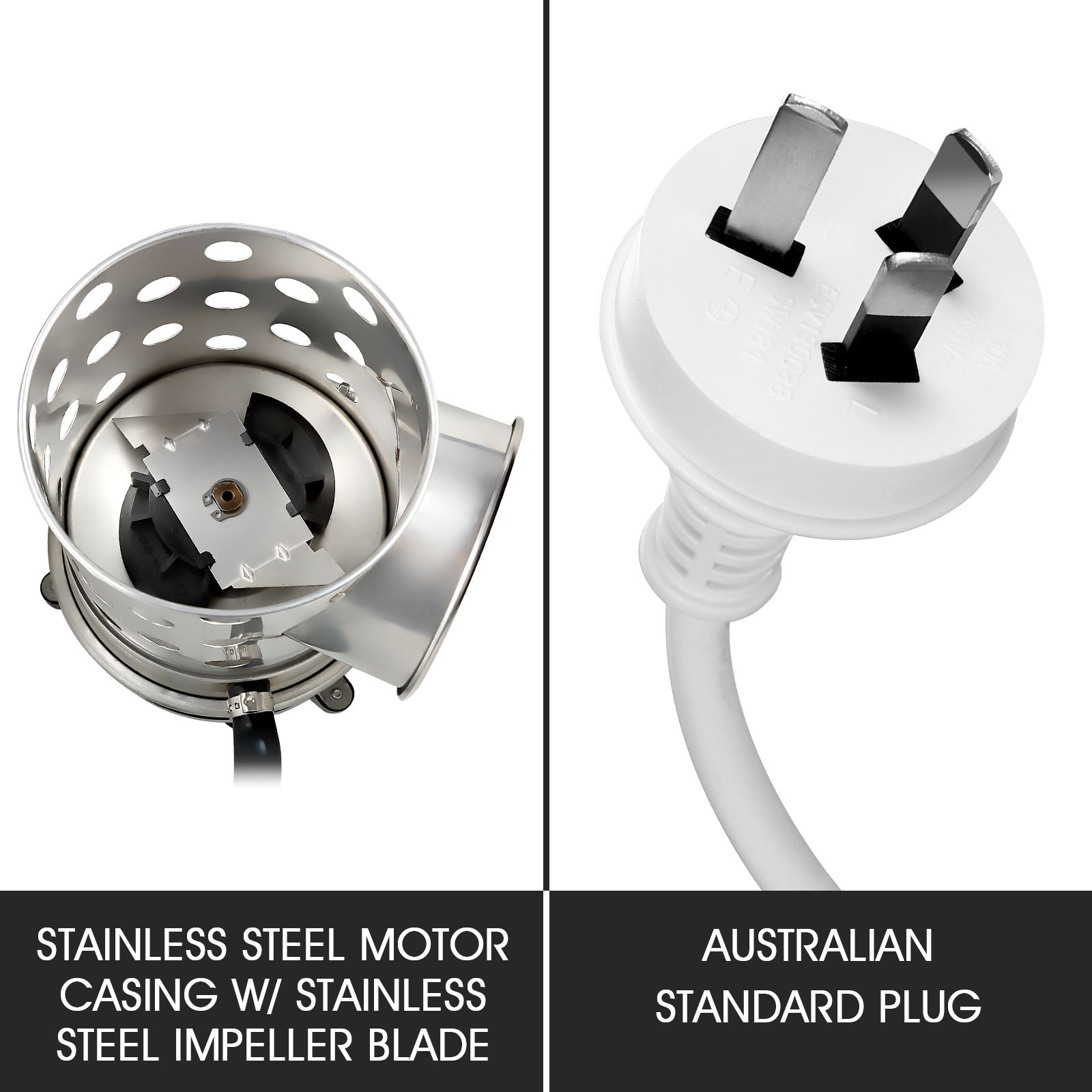 750W Macerator Sewage Pump Automatic Waste Water Flush Marine Toilet Bathroom Laundry Kitchen Sink Sewerage Disposal Ejector Wastewater Treatment