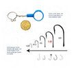 Fishing Knot Tying Tool, Protect from Fish Hooks for Beginner Anglers, Nail Knot Tool 2pcs
