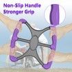Purple - Lift Assists Standing Aid-Handicap Bar with No-Slip Grip Handles, Portable Lift Aid to Transfer Elderly, Senior, Patient or Disabled Assists