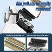 Electric Hair Trimmer Barber Cordless Full Set And Trimmer Set Rechargeable Hair Beard LED Display for Men(Black)