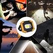 30W 2000LM COB LED Work Light, Rechargeable Portable Waterproof Super Bright Battery Powered Job Site Lighting, Built-in Power Bank for Outdoor Camping Hiking (Pack of 2)