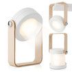 Rechargeable LED Lamp, 2000mAh Dimmable Multifunctional Portable Light, Bedside Lamp for Bedroom Living Room Outdoor Office Camping